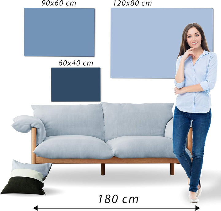 murando - Bilder Abstrakt 120x80 cm Leinwandbild 1 tlg Kunstdruck modern Wandbilder XXL Wanddekorati