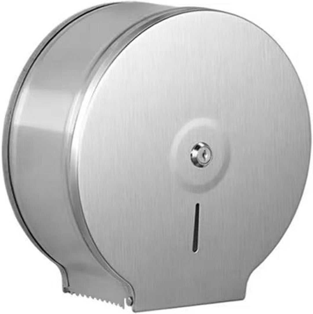 Jumbo Toilettenpapierspender, 22,9cm Grosse Rolle Wandmontage Edelstahl Wasserdichter Toilettenpapie