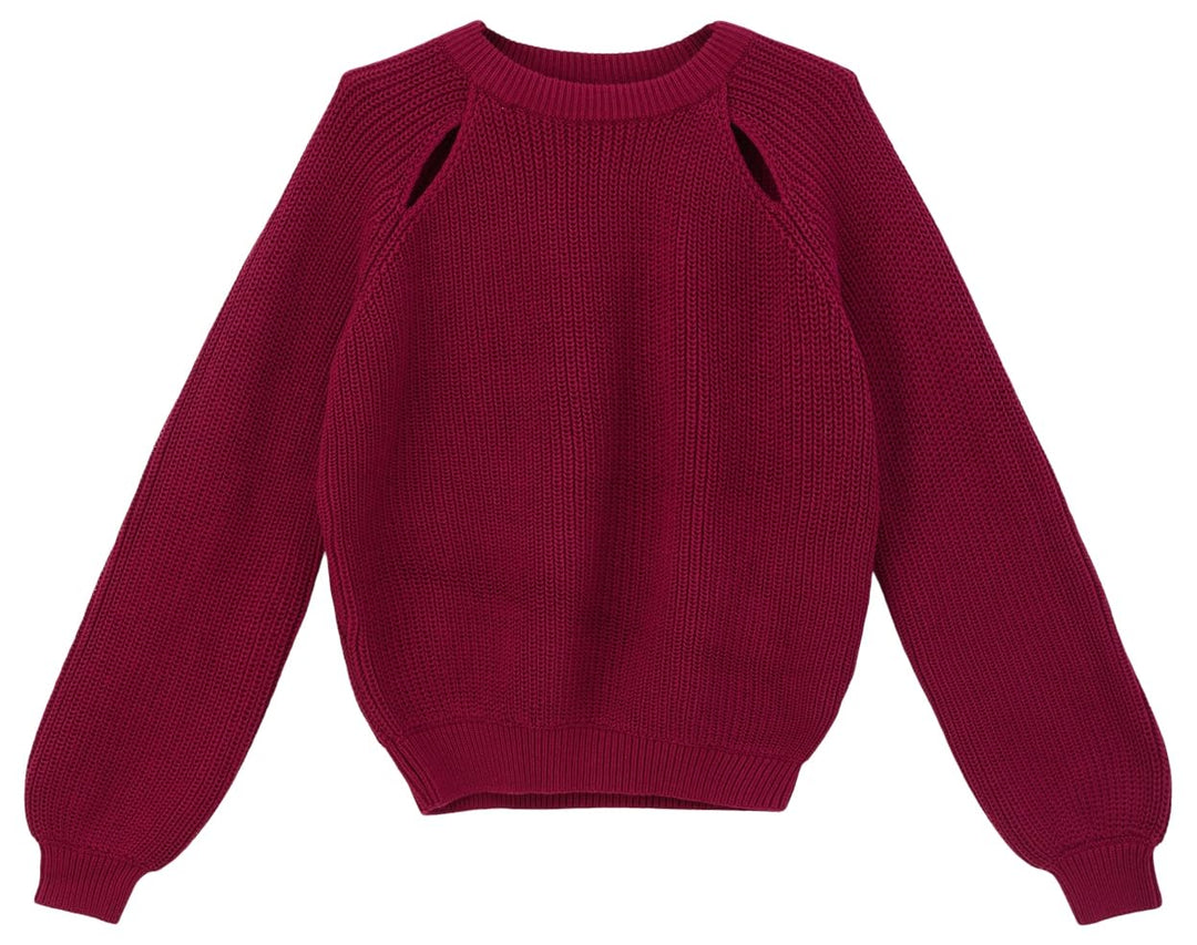 s.Oliver Mädchen Pullover mit Cut-Out Details 176 Lilac, 176 Lilac