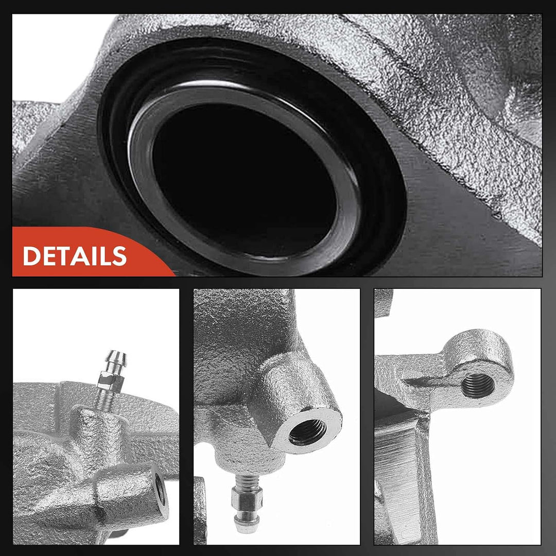 Frankberg 1x Bremssattel Bremszange Hinten Links Kompatibel mit Pajero II V2W V3W V4W 2.4L-3.5L 1990