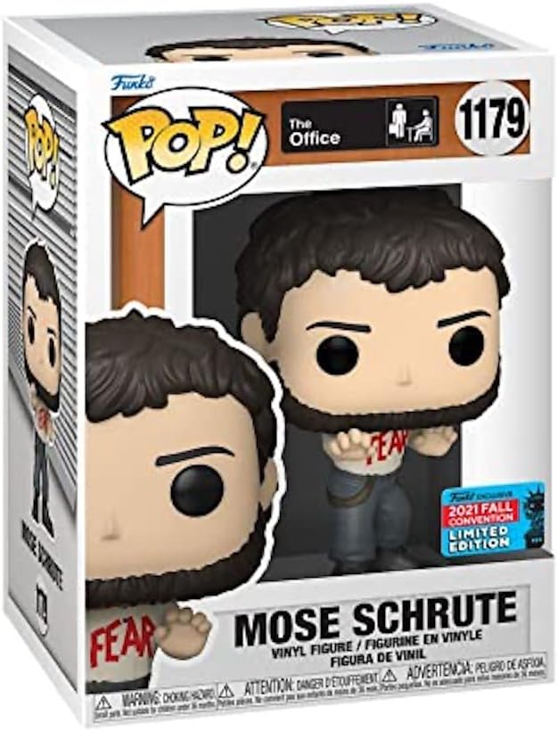 Funko Pop! TV: The Office - Fear Mose Schrute - Vinyl-Sammelfigur - Geschenkidee - Offizielle Handel
