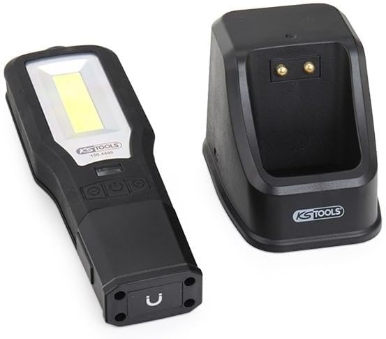KS Tools 150.4490 Mobile Werkstatt-Handlampe, knickbar, 550 Lumen
