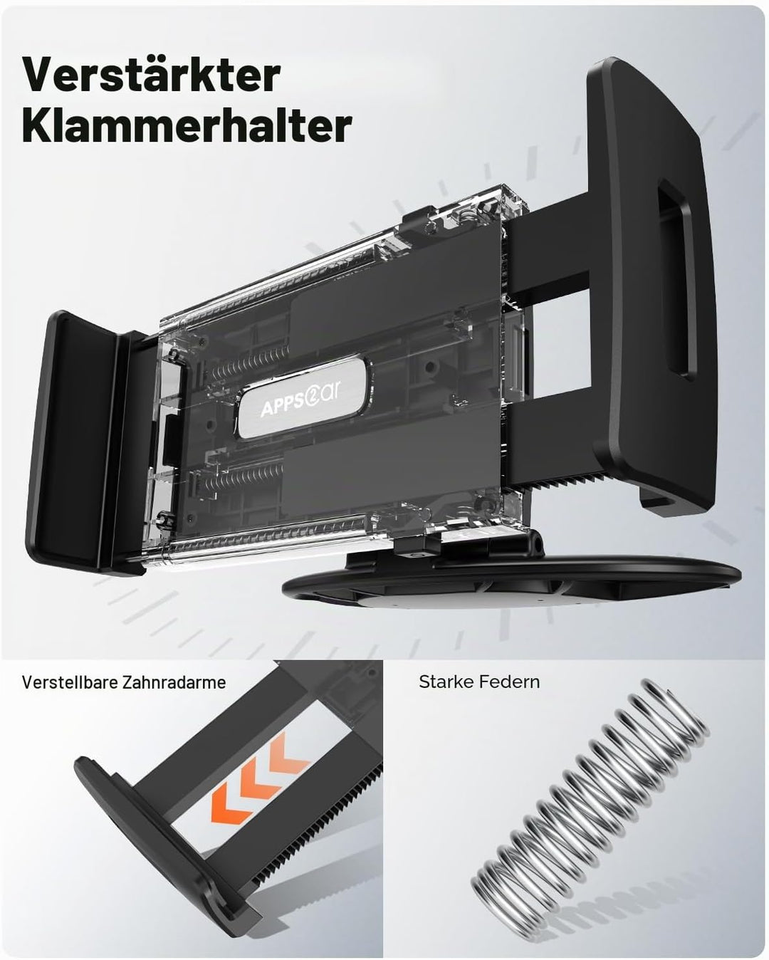 APPS2Car Universal Tablet CD-Slot Holder Mount Car Tablet-Autohalterung, 1. Generation