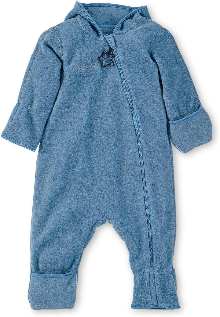 Sterntaler Baby-Jungen Overall Strampler 62 Mittelblau, 62 Mittelblau