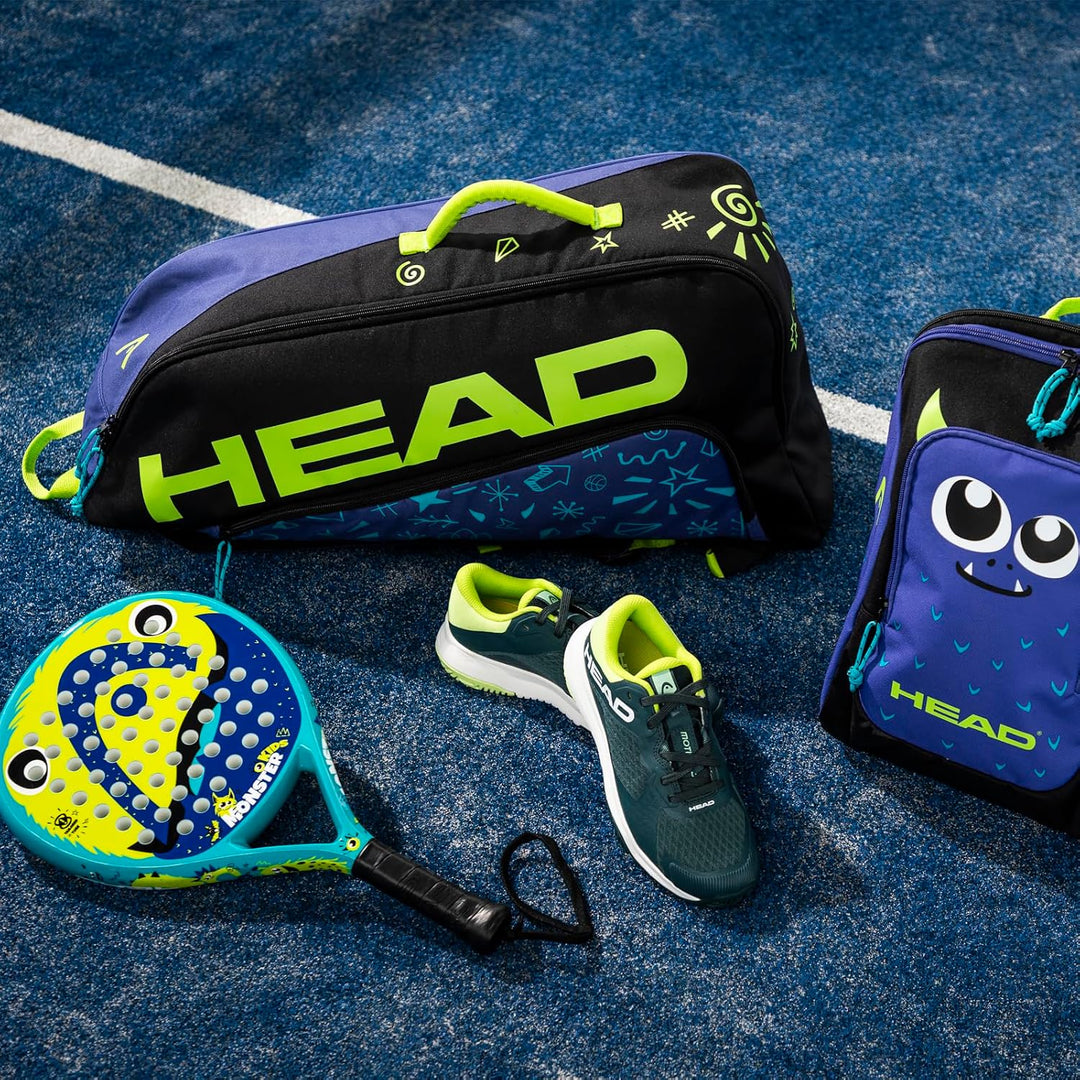 Head Monster Kids 2024 Padel Schläger, Blau/Grün