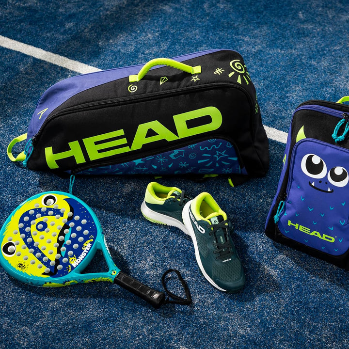 Head Monster Kids 2024 Padel Schläger, Blau/Grün