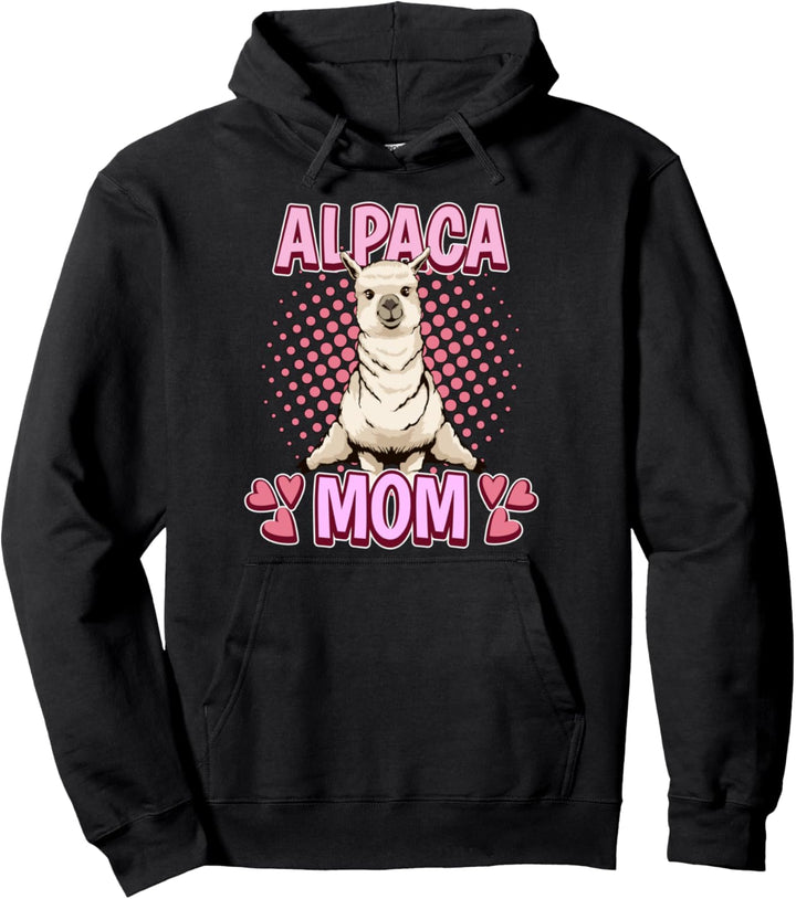 Alpaca Mom Mama Alpaka Pullover Hoodie