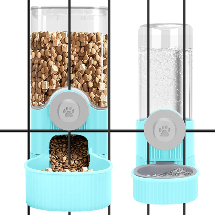 Yummy Sam Hängender Käfig, automatischer kleiner Futternapf für Haustiere, Wasserflaschenspender, ab