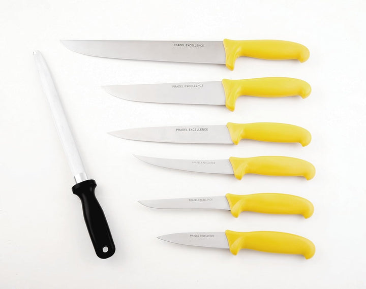 Pradel Excellence – I7107T – Fleischermesser, Set mit 6 Stück und