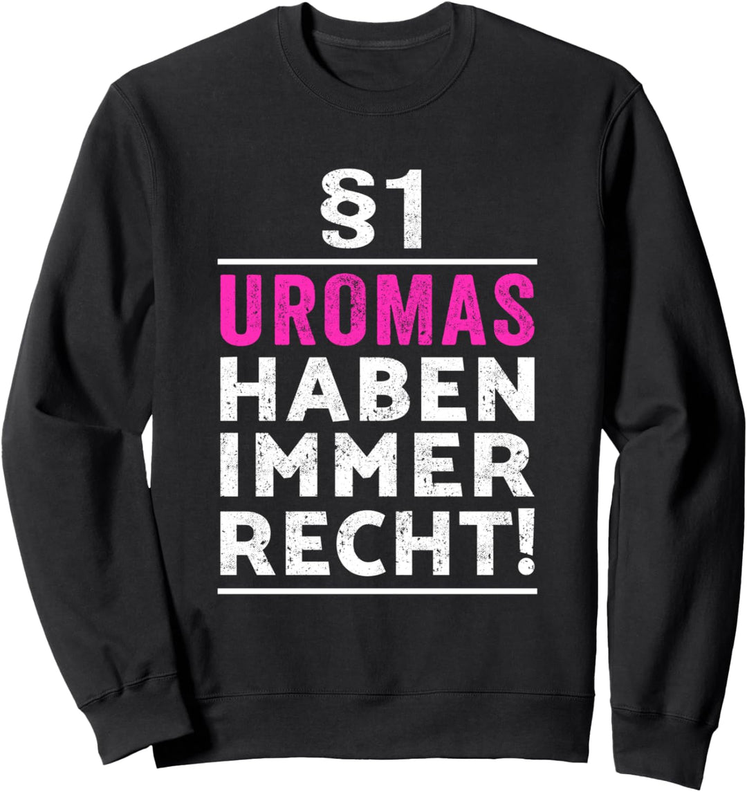Witziges Uroma Shirt I Geschenkidee Ugrossmutter Sweatshirt