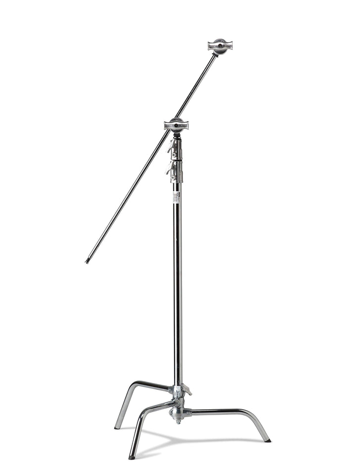 Kupo Master C-Stand mit verschiebbaren Beinen, 101,6 cm, Ständer 6,3 cm Griffkopf &amp; 101,6 cm Griffar