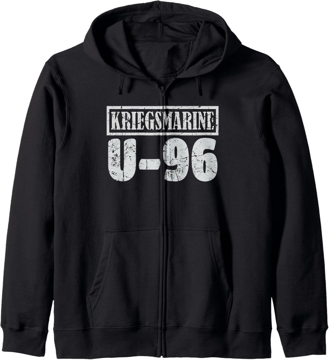 WW2 Deutsches U-96 U-Boot 9. U-Boot-Flottille Kriegsmarine Kapuzenjacke