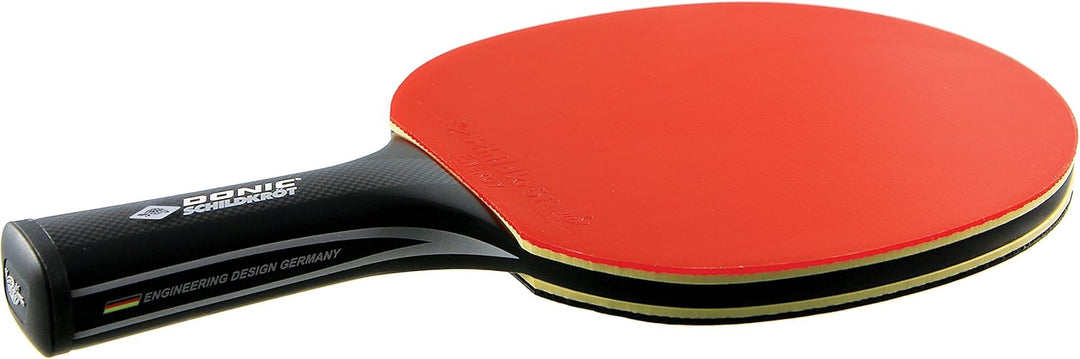 Donic-Schildkröt Tischtennisschläger CarboTec 3000, Carbon, One-Piece Konstruktion CarboTec 3000, an