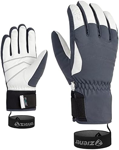 Ziener Damen Kale Ski-Handschuhe/Wintersport | wasserdicht, extra warm, Wolle 7.5 Ombre, 7.5 Ombre
