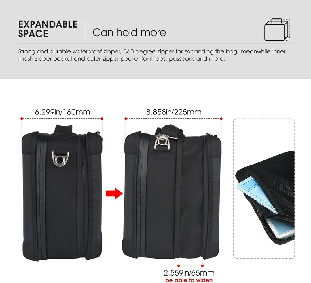 YIEBA 1pcs Motorrad Innentaschen Werkzeugkasten Satteltasche Koffer Gepäck für R1200GS LC ADV Advent