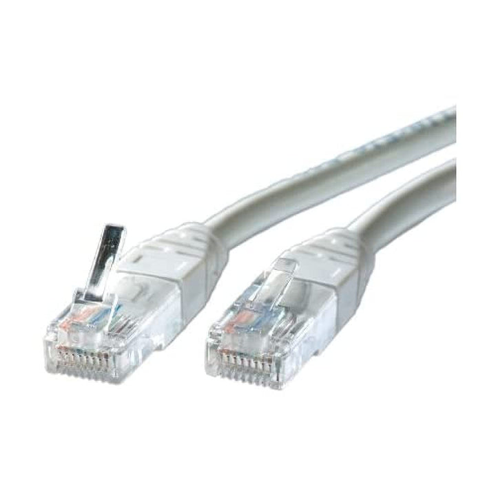 ROLINE Patchkabel Kat.5e (Class D) UTP, grau, 15 m Grau 15m, Grau 15m