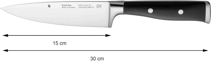 WMF Grand Class Kochmesser 30 cm, Made in Germany, Messer geschmiedet, Performance Cut, Spezialkling