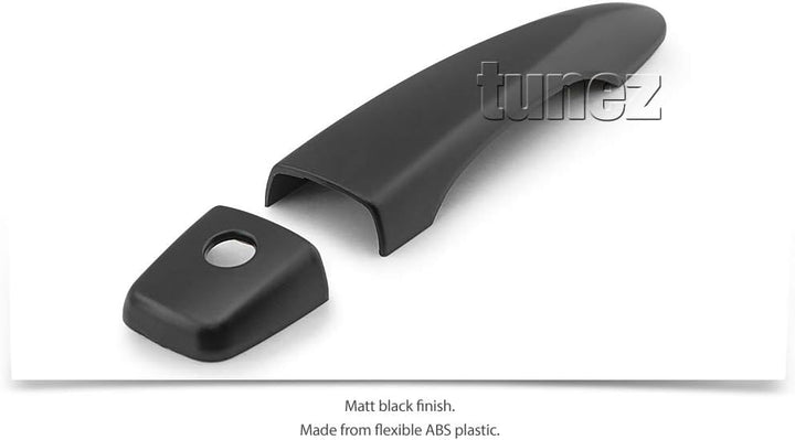 tunez Türgriffabdeckung Mattschwarz Für Navara NP300 D23 Serie X-Trail T32 Qashqai J11 DX RX ST Visi