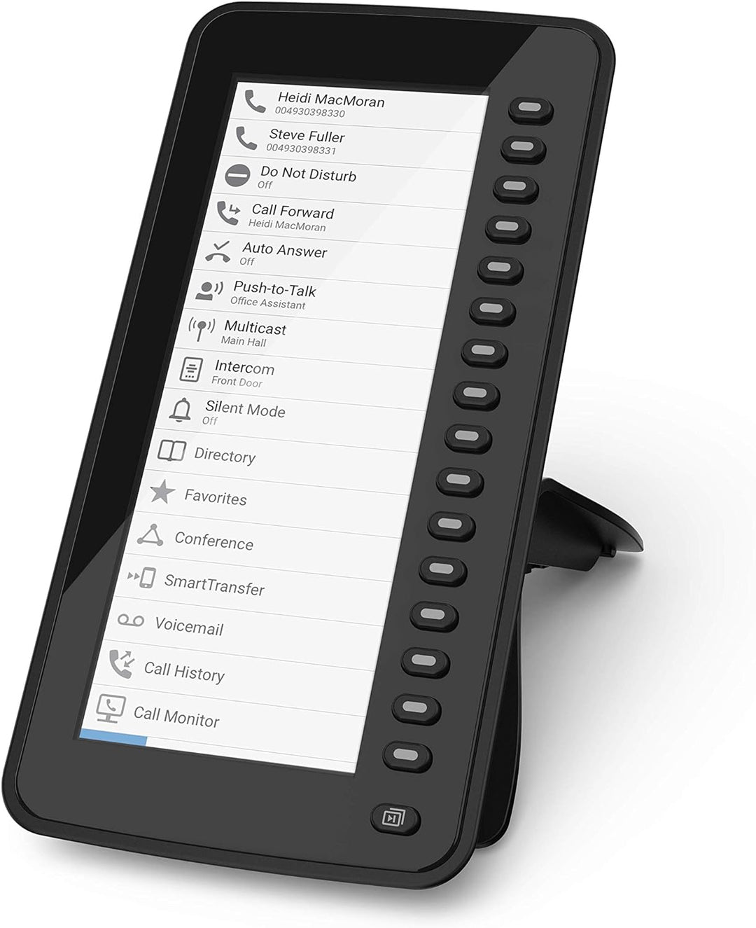 Snom D7C Farb-USB-Erweiterungsmodul für D7xx-Telefone (hochauflösendes Farbdisplay mit Hintergrundbe