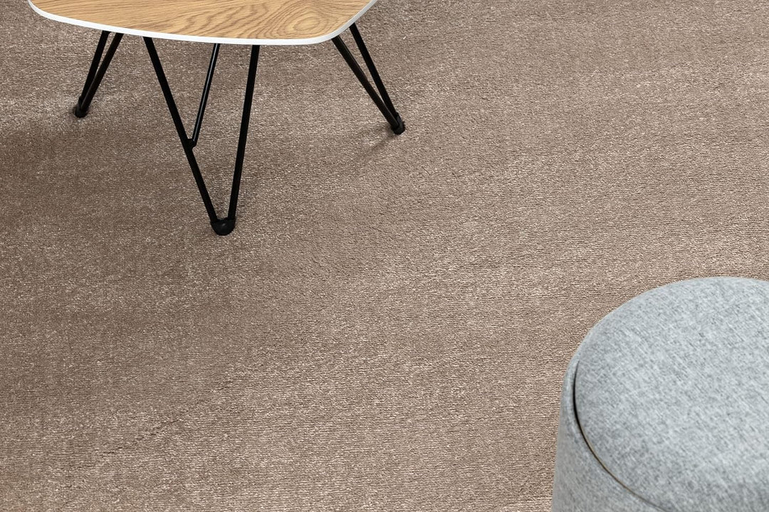 rugsx Teppich Softy beige, glatt, einfarbig, für Zimmer, Wohnzimmer, Schlafzimmer, 200x290 cm 200x29