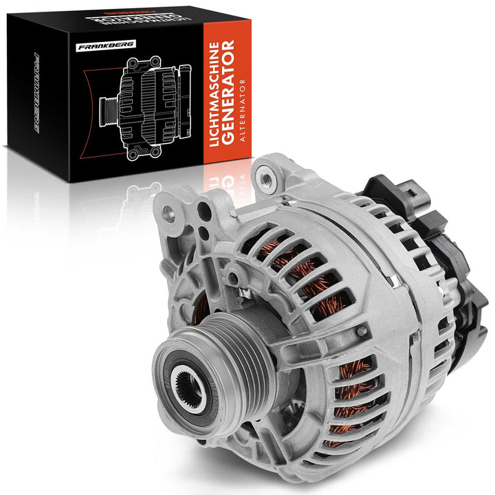 Frankberg Lichtmaschine Generator 140A Kompatibel mit A4 8E2 1.9 TDI 2001-2003 A6 4B2 1.9 TDI 2001-2