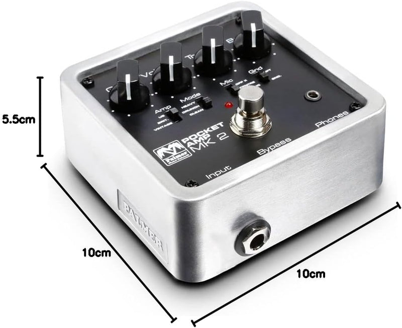 Palmer POCKET AMP MK 2 - Portabler Gitarren Preamp MK2, MK2