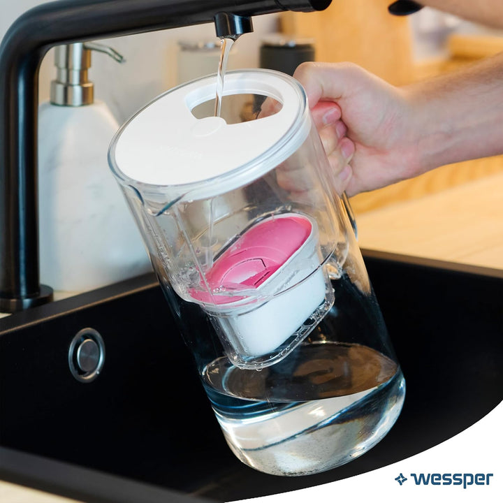 Wessper Magnesium filter, Zusätzlichen PIN für Brita Kanne - 6 Stück | Magnesium Wasserfilter kartus