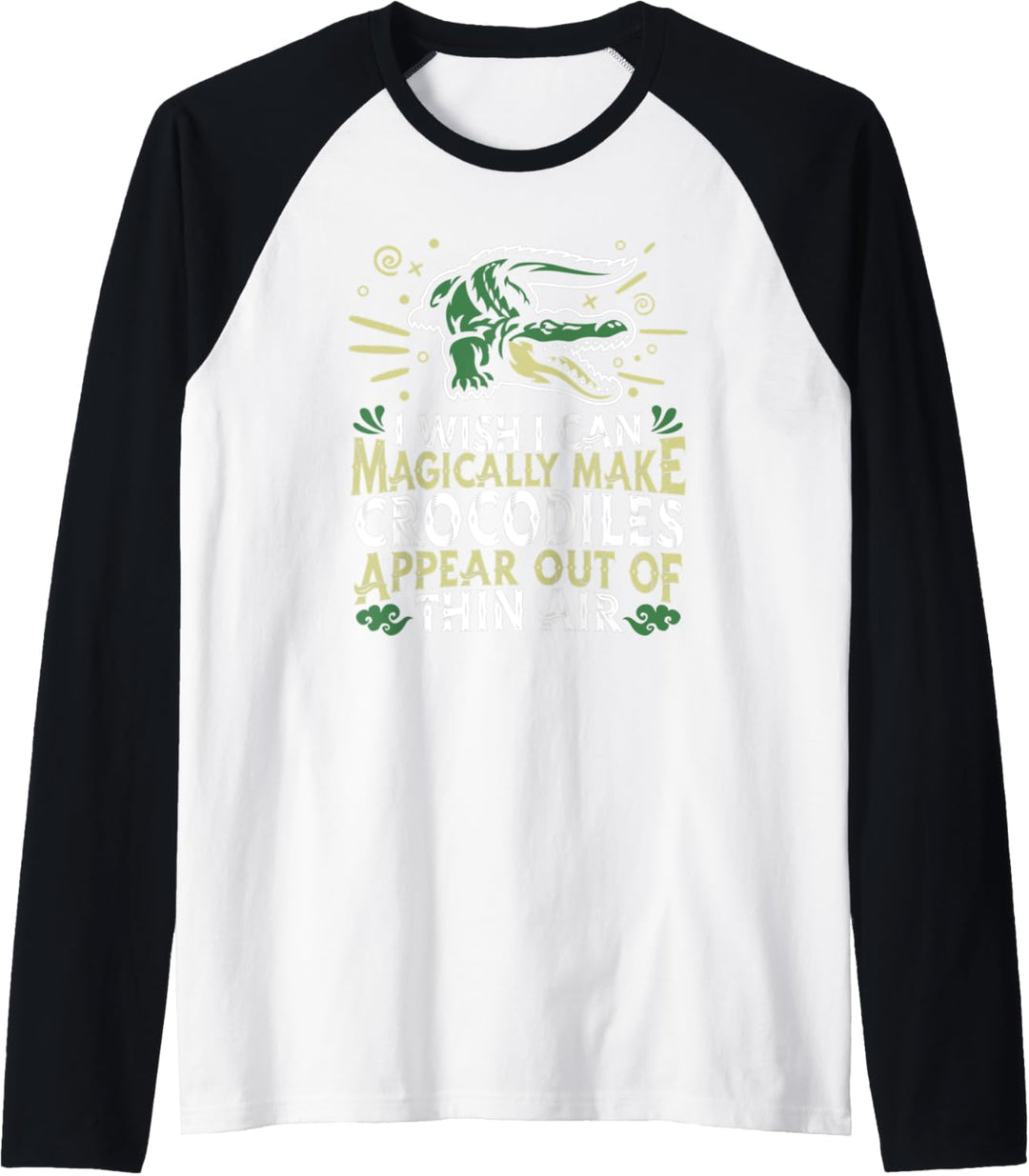 Alligator Reptil - Kaiman Krokodil Raglan