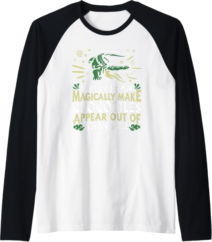 Alligator Reptil - Kaiman Krokodil Raglan