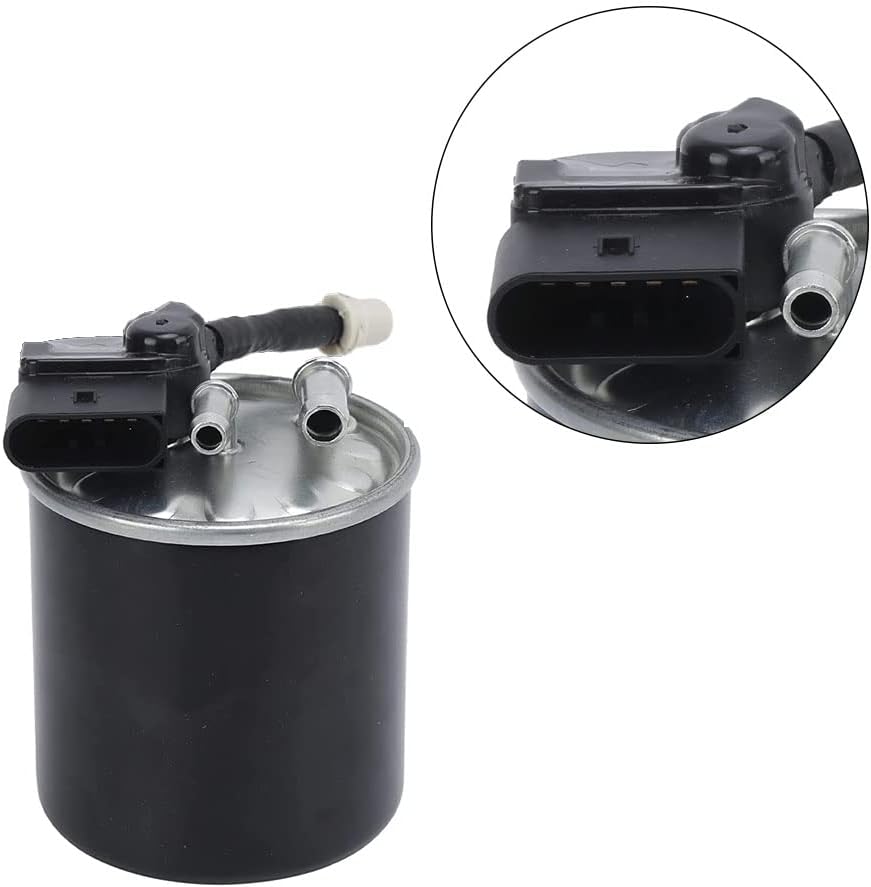 Riloer Auto-Kraftstofffilter, Ölfilter, Passend für Merc-edes C/E/S‑Klasse W204 W205 W212 W222 CDI,