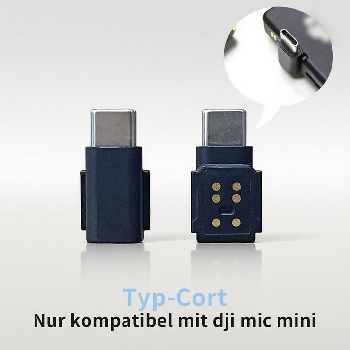 Original Mobile Phone Adapter Type-C Compatible with DJI Mic Mini Smartphone/PC/Mac Connector OEM Ac