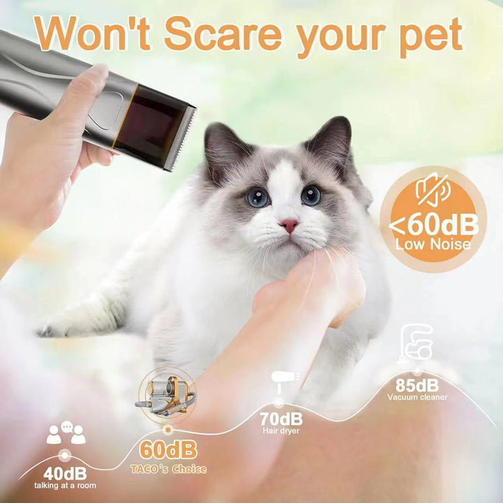 TACO's Choice 3-in-1 Pet Professional Pflege Vakuum, Trockner und Clipper Pflege Werkzeuge für Hunde