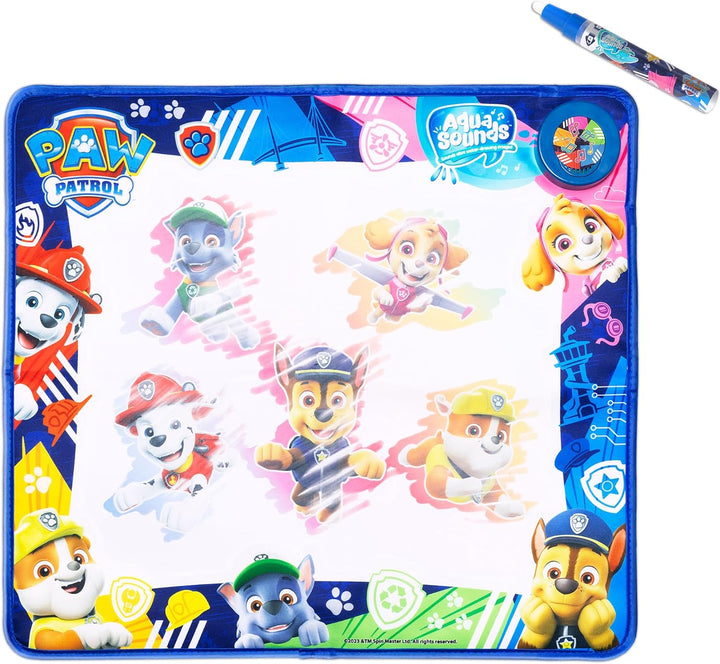 PAW PATROL Aqua Sounds Magische Matte Wasserzeichnung, Charakter &amp; Szene enthüllen, Macht Geräusche,
