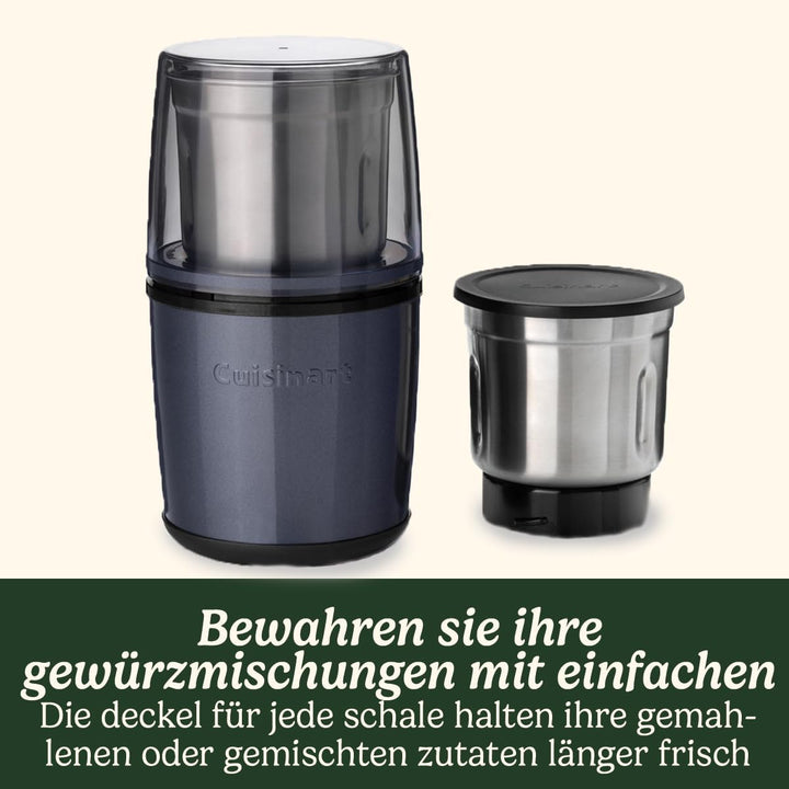 Cuisinart SG21BE Style Collection Elektrische Gewürz- & Nussmühle,