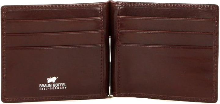 BRAUN BÜFFEL Basic Dollarclipbörse II Leder 12 cm