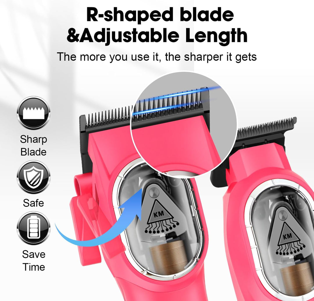 KEMEI 8502 Professionelle Haarschneidemaschinen Set für Männer, Elektrische Schnurlose Haarschneidem