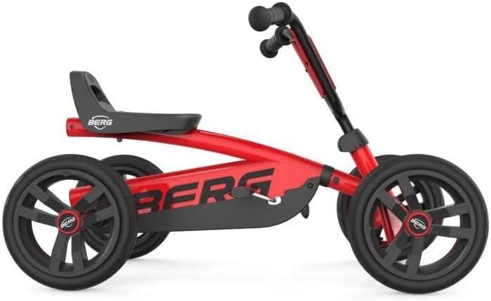 BERG Pedal-Gokart Buzzy Red | Kinderfahrzeug, Tretauto, Sicherheit und Stabilität, Kinderspielzeug g