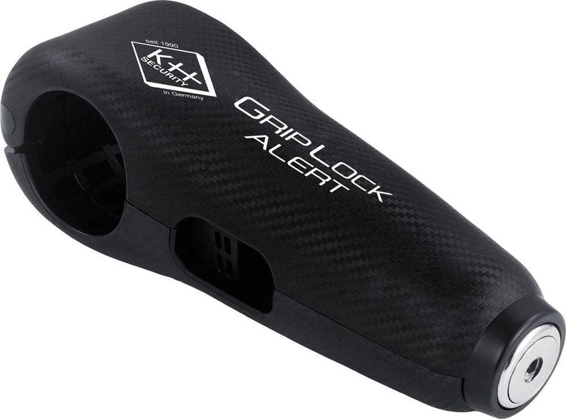 Grip Lock Alert/Schloss für (E-) Bikes, E-Scooter, Mofas, Motorroller, Quad oder Motorrad mit Alarmf