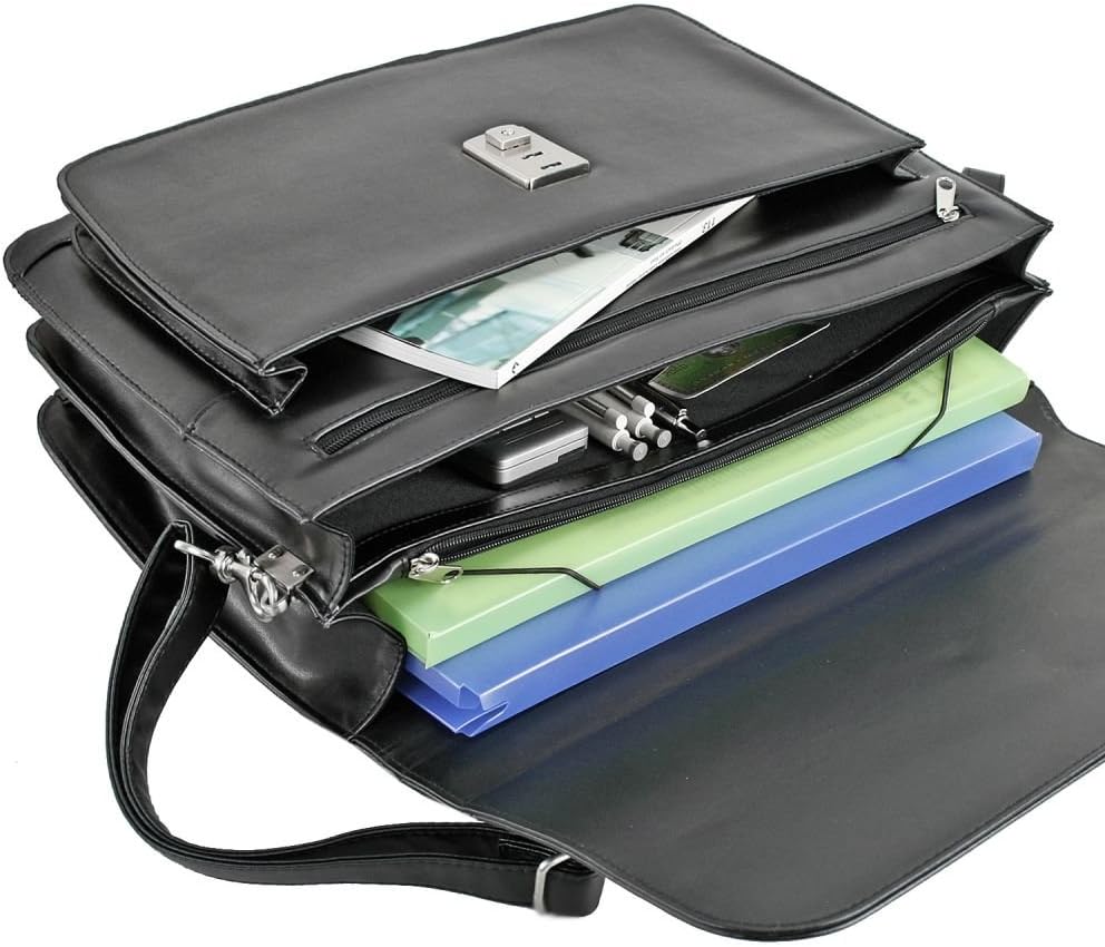 D & N Unisex Basic Tasche 40 Schwarz, 40 Schwarz