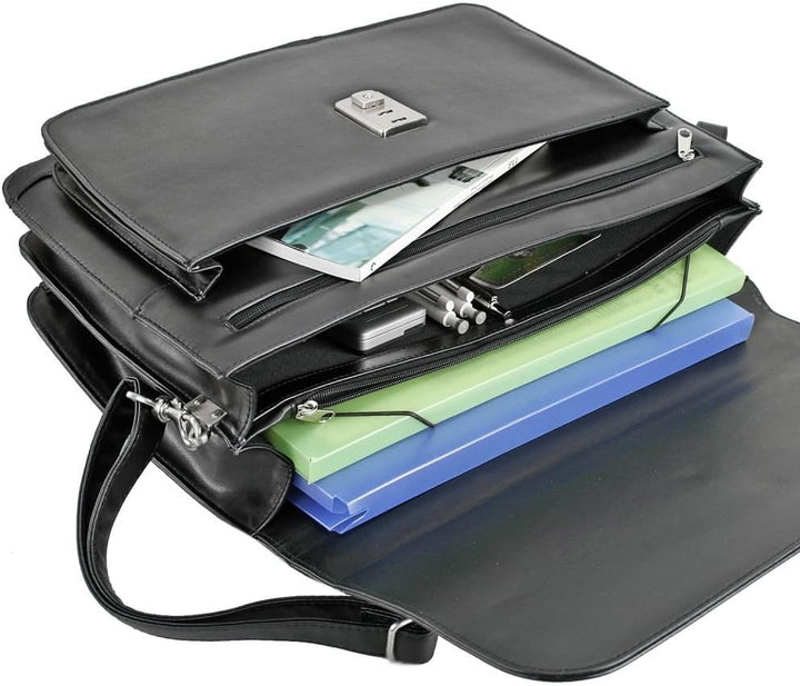 D & N Unisex Basic Tasche 40 Schwarz, 40 Schwarz