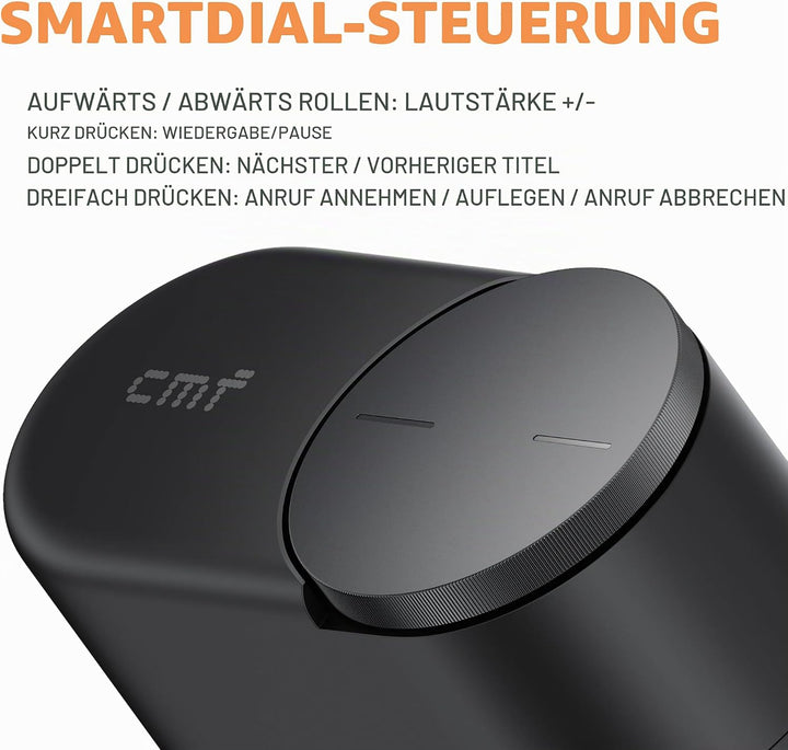 CMF Clip Pro Open-Ear Kopfhörer, Kabellose Clip-On Earbuds, Ultra-Leicht Hellgrau, Hellgrau