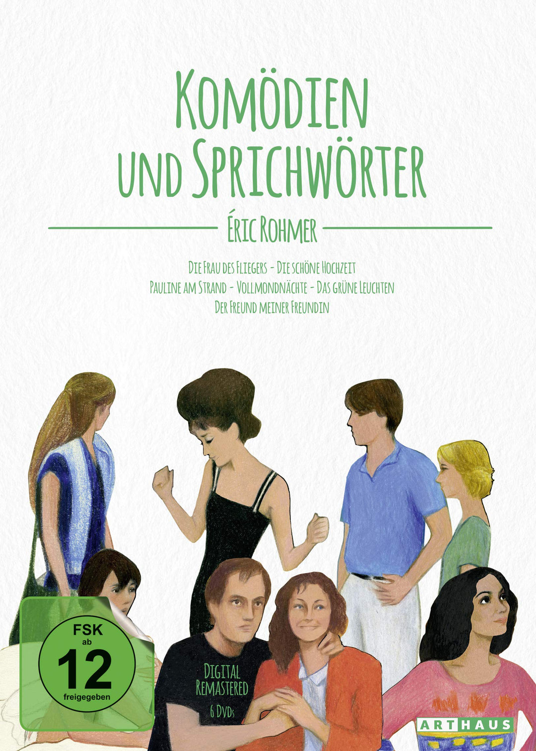 Eric Rohmer - Komödien und Sprichwörter [6 DVDs] [Digital Remastered], DVD