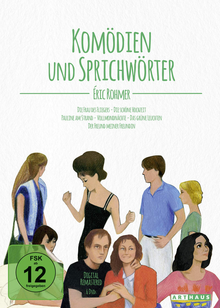 Eric Rohmer - Komödien und Sprichwörter [6 DVDs] [Digital Remastered], DVD