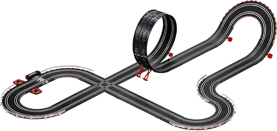 Carrera GO Max Performance Rennstrecken-Set für Erwachsene & Kinder ab 6 Jahren 6.3m Länge Rennbahne