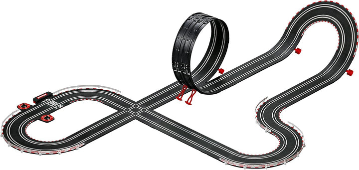 Carrera GO Max Performance Rennstrecken-Set für Erwachsene & Kinder ab 6 Jahren 6.3m Länge Rennbahne
