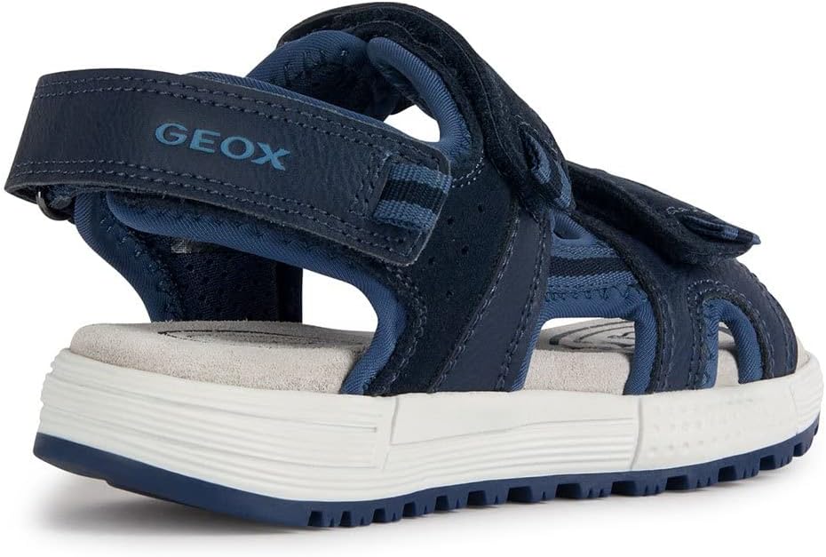 Geox Jungen J Alben Boy Sandal 27 EU Navy Avio, 27 EU Navy Avio