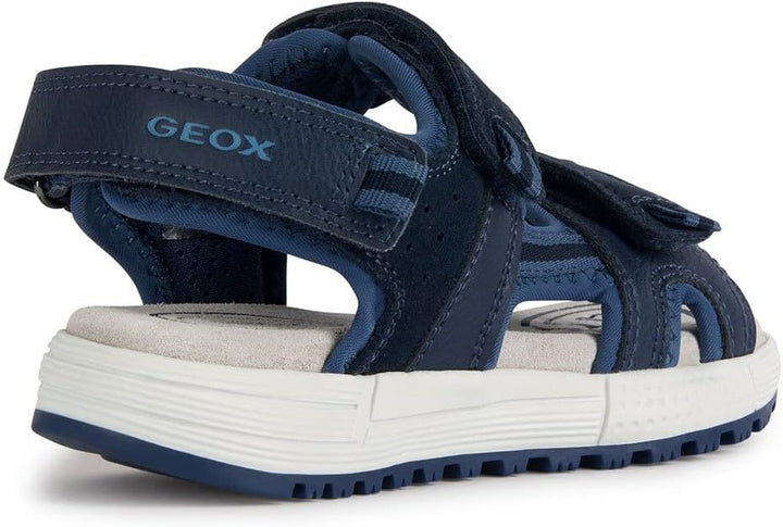 Geox Jungen J Alben Boy Sandal 27 EU Navy Avio, 27 EU Navy Avio