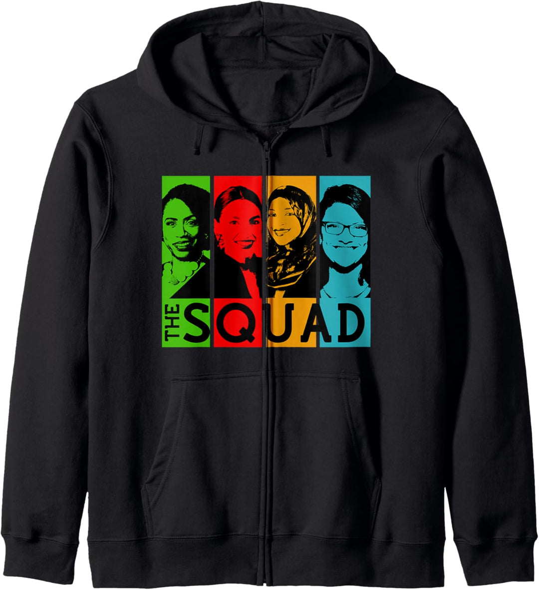 The Squad Amerikanische Politik Feministin AOC Tlaib Kapuzenjacke