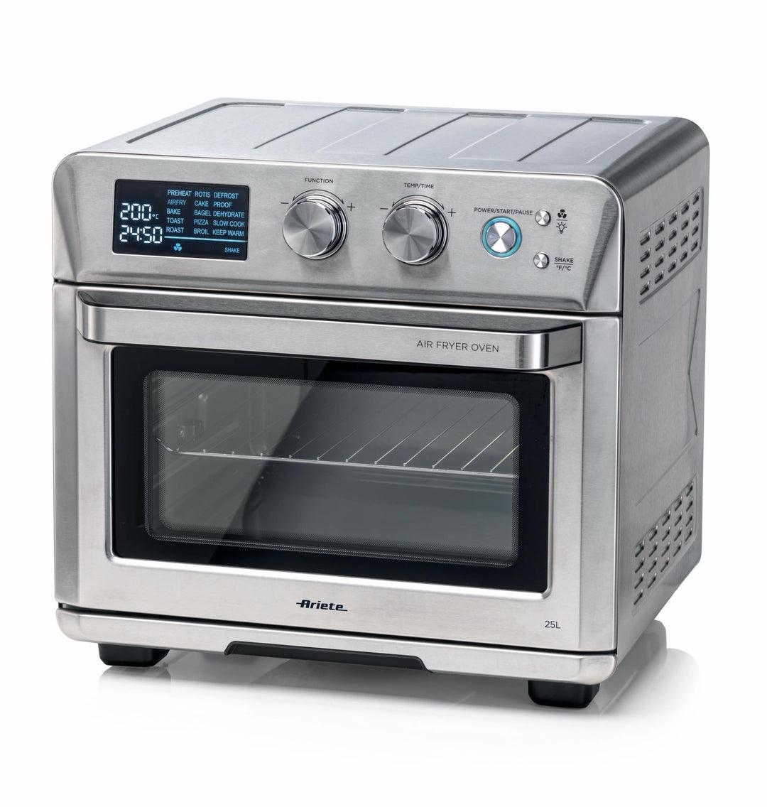 Ariete 4629 Airy Fryer Oven Digital SS, Luftfriteuse, Elektroofen, Fassungsvermögen 25 l, 1700 W, fü