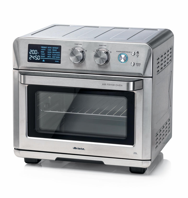 Ariete 4629 Airy Fryer Oven Digital SS, Luftfriteuse, Elektroofen, Fassungsvermögen 25 l, 1700 W, fü